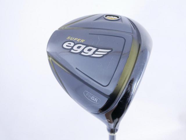 Driver : PRGR : ไดรเวอร์ PRGR Super EGG Long Spec (ปี 2019 หน้าเด้งเกินกฏ COR 0.86) Loft 10 ก้าน M-37 Flex R