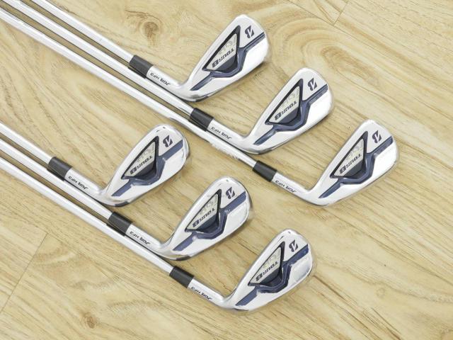 Iron set : Bridgestone : ชุดเหล็ก Bridgestone Tour B JGR HF3 Forged (ปี 2020 ตีไกลมากๆ) มีเหล็ก 5-Pw (6 ชิ้น) ก้านเหล็ก NS Pro Modus 105 Flex S