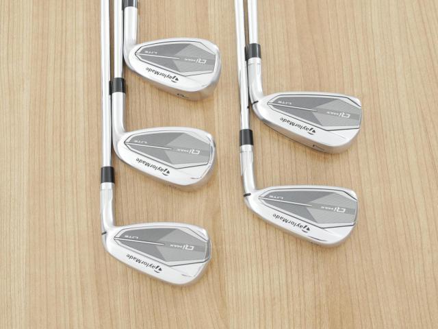 Iron set : Taylormade : ชุดเหล็ก Taylormade Qi MAX Lite (รุ่นล่าสุด ออกปี 2024 Japan Spec.) มีเหล็ก 6-Pw (5 ชิ้น) ก้านเหล็ก NS Pro 790 Flex S
