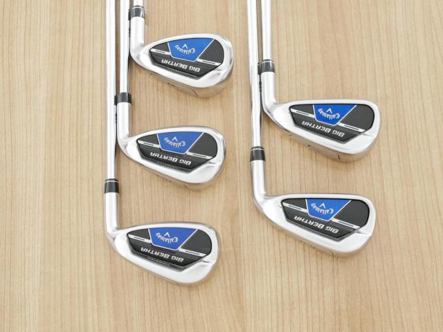 Iron set : Callaway : ชุดเหล็ก Callaway Big Bertha B21 (ออกปี 2021 ตีง่ายที่สุดของ Callaway) มีเหล็ก 6-Pw (5 ชิ้น) ก้านเหล็ก NS Pro 950 NEO Flex S