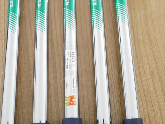 Iron set : Callaway : ชุดเหล็ก Callaway Big Bertha B21 (ออกปี 2021 ตีง่ายที่สุดของ Callaway) มีเหล็ก 6-Pw (5 ชิ้น) ก้านเหล็ก NS Pro 950 NEO Flex S