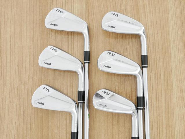 Iron set : PRGR : ชุดเหล็ก PRGR RS Forged (นุ่มมากๆ) มีเหล็ก 5-Pw (6 ชิ้น) ก้านเหล็ก NS Pro 85 Flex SR (M-40)