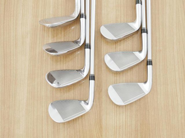 Iron set : PRGR : ชุดเหล็ก PRGR ID Nabla RS Titan Face (ปี 2015 หน้าเด้ง ตีไกล) มีเหล็ก 6-Pw,Aw,Sw (7 ชิ้น) ก้านกราไฟต์ Mitsubishi Rayon M-40 (Flex SR)