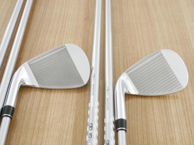 Iron set : PRGR : ชุดเหล็ก PRGR ID Nabla RS Titan Face (ปี 2015 หน้าเด้ง ตีไกล) มีเหล็ก 6-Pw,Aw,Sw (7 ชิ้น) ก้านกราไฟต์ Mitsubishi Rayon M-40 (Flex SR)