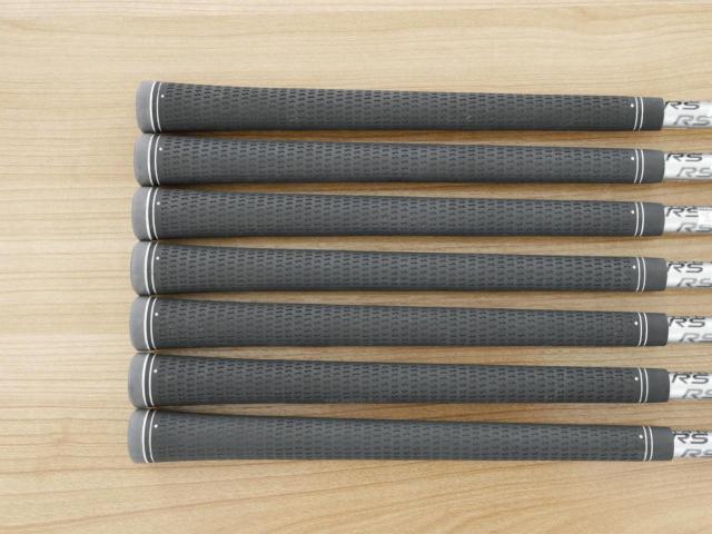 Iron set : PRGR : ชุดเหล็ก PRGR ID Nabla RS Titan Face (ปี 2015 หน้าเด้ง ตีไกล) มีเหล็ก 6-Pw,Aw,Sw (7 ชิ้น) ก้านกราไฟต์ Mitsubishi Rayon M-40 (Flex SR)