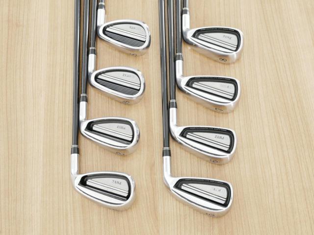 Iron set : Tourstage : ชุดเหล็ก Tourstage PHYZ III (ปี 2017 ซีรี่ย์ท๊อป ใบใหญ่ ตีง่าย ไกล) มีเหล็ก 5-Pw,Aw,Sw (8 ชิ้น) ก้านกราไฟต์ Flex R