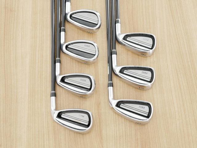 Iron set : Tourstage : ชุดเหล็ก Tourstage PHYZ III (ปี 2017 ซีรี่ย์ท๊อป ใบใหญ่ ตีง่าย ไกล) มีเหล็ก 6-Pw,Aw,Sw (7 ชิ้น) ก้านกราไฟต์ Flex R