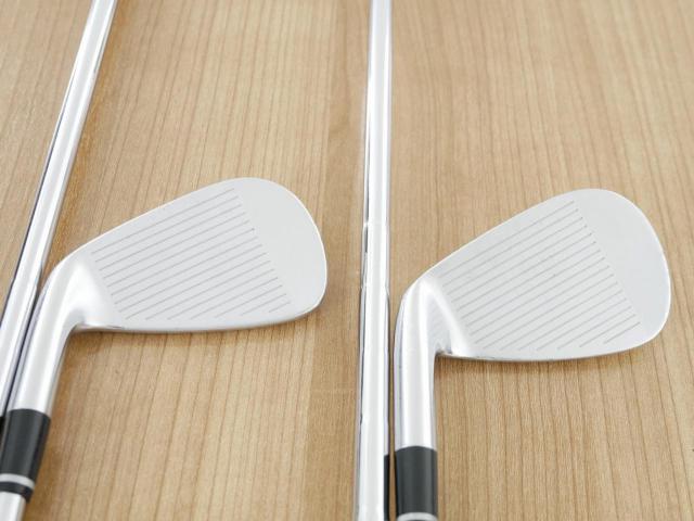 Iron set : PRGR : ชุดเหล็ก PRGR 01 Forged (Titanium Core ปี 2021) มีเหล็ก 5-Pw (6 ชิ้น) ก้านเหล็ก NS Pro Modus 105 Flex S