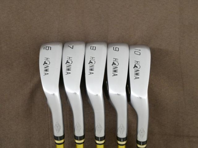 Iron set : Honma : **ก้าน 3 ดาว** ชุดเหล็ก Honma Beres IS-03 (หน้าเด้ง Forged) มีเหล็ก 6-10 (5 ชิ้น) ก้าน ARMRQ 8 (49) Flex R (3 ดาว)