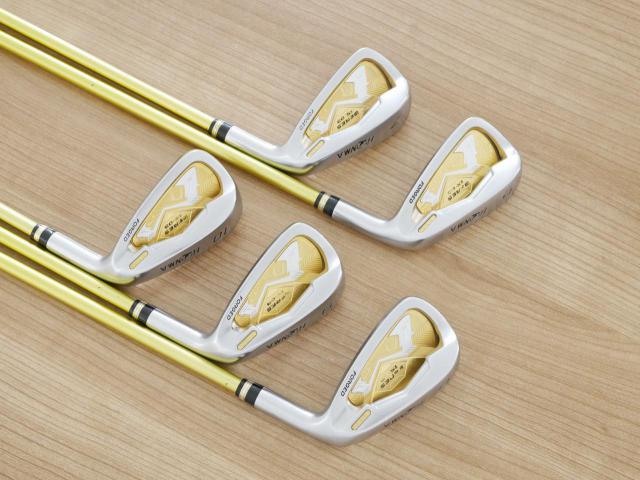 Iron set : Honma : **ก้าน 3 ดาว** ชุดเหล็ก Honma Beres IS-03 (หน้าเด้ง Forged) มีเหล็ก 6-10 (5 ชิ้น) ก้าน ARMRQ 8 (49) Flex R (3 ดาว)