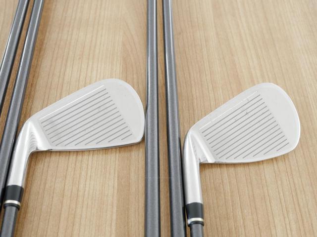 Iron set : Other Brand : ชุดเหล็ก Wilson TAB TC-1 (รุ่นท๊อปสุด หน้าเด้ง ตีไกล) มีเหล็ก 5-Pw,Sw (7 ชิ้น) ก้านกราไฟต์ Flex S