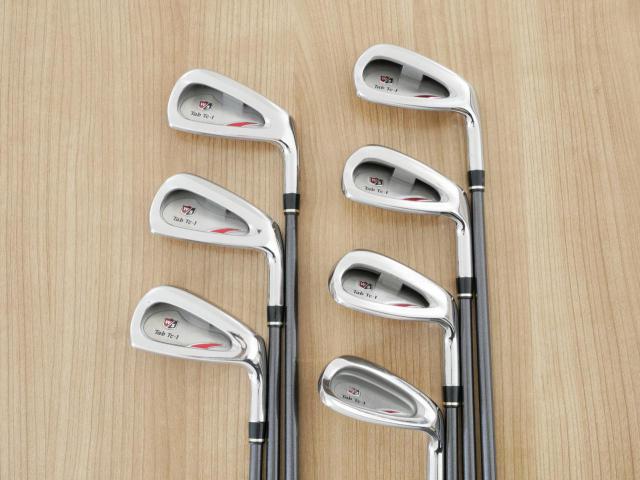 Iron set : Other Brand : ชุดเหล็ก Wilson TAB TC-1 (รุ่นท๊อปสุด หน้าเด้ง ตีไกล) มีเหล็ก 5-Pw,Sw (7 ชิ้น) ก้านกราไฟต์ Flex S