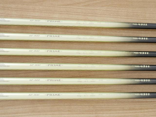 Iron set : XXIO : ชุดเหล็ก XXIO Prime 9 (ออกปี 2018 ท๊อปสุด ตีง่าย ไกล) มีเหล็ก 6-Pw,Aw (6 ชิ้น) ก้านกราไฟต์ SP-900 Flex SR