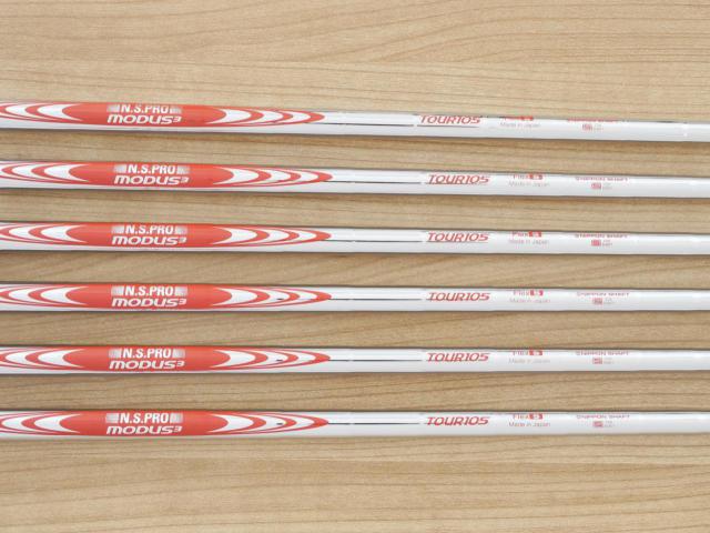 Iron set : Ping : ชุดเหล็ก Ping Blueprint S Forged (รุ่นล่าสุด ออกปี 2024 นุ่ม คม) มีเหล็ก 5-Pw (6 ชิ้น) ก้านเหล็ก NS Pro Modus 105 Flex S