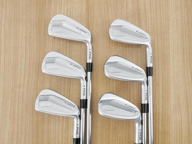 Iron set : Ping : ชุดเหล็ก Ping Blueprint S Forged (รุ่นล่าสุด ออกปี 2024 นุ่ม คม) มีเหล็ก 5-Pw (6 ชิ้น) ก้านเหล็ก NS Pro Modus 105 Flex S