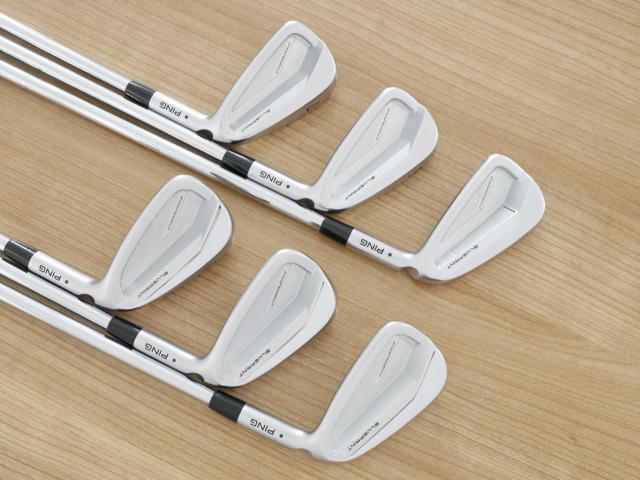 Iron set : Ping : ชุดเหล็ก Ping Blueprint S Forged (รุ่นล่าสุด ออกปี 2024 นุ่ม คม) มีเหล็ก 5-Pw (6 ชิ้น) ก้านเหล็ก NS Pro Modus 105 Flex S
