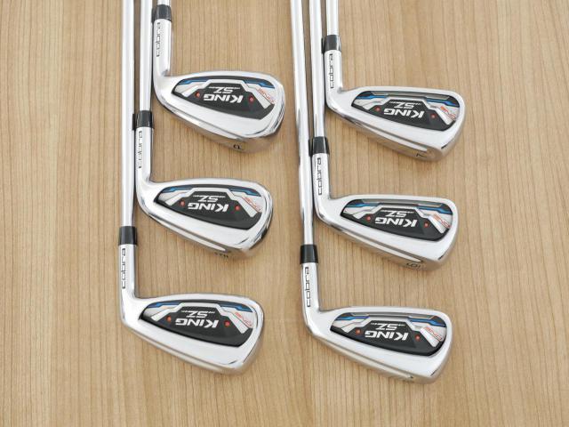 Iron set : Other Brand : ชุดเหล็ก Cobra Speedzone SZ (ใบใหญ่ ตีง่าย) มีเหล็ก 5-Pw (6 ชิ้น) ก้านเหล็ก NS Pro Flex R
