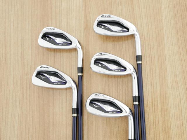 Iron set : Mizuno : ชุดเหล็ก Mizuno JPX EIII Hot Metal (รุ่นท้อป หน้าเด้ง ตีไกล) มีเหล็ก 6-Pw (5 ชิ้น) ก้านกราไฟต์ Flex R