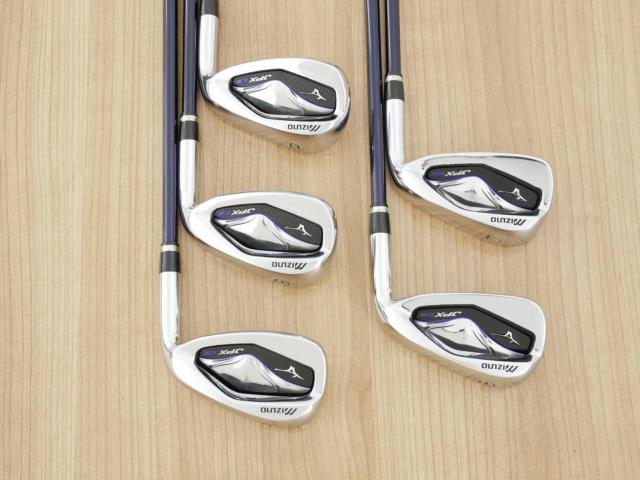 Iron set : Mizuno : ชุดเหล็ก Mizuno JPX EIII Hot Metal (รุ่นท้อป หน้าเด้ง ตีไกล) มีเหล็ก 6-Pw (5 ชิ้น) ก้านกราไฟต์ Flex R