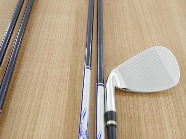 Iron set : Mizuno : ชุดเหล็ก Mizuno JPX EIII Hot Metal (รุ่นท้อป หน้าเด้ง ตีไกล) มีเหล็ก 6-Pw (5 ชิ้น) ก้านกราไฟต์ Flex R