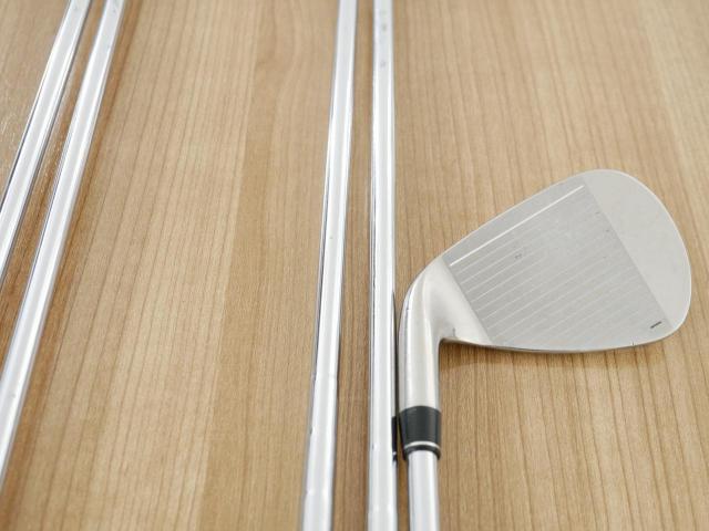 Iron set : PRGR : ชุดเหล็ก PRGR Red Titan Face (รุ่นปี 2018 หน้าเด้ง ตีไกลมาก) มีเหล็ก 6-Pw (5 ชิ้น) ก้านเหล็ก NS Pro 075 Flex R (M37)