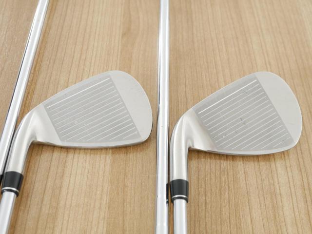 Iron set : PRGR : ชุดเหล็ก PRGR Red Titan Face (รุ่นปี 2018 หน้าเด้ง ตีไกลมาก) มีเหล็ก 6-Pw (5 ชิ้น) ก้านเหล็ก NS Pro 075 Flex R (M37)