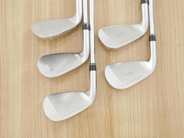 Iron set : PRGR : ชุดเหล็ก PRGR RS Titanium Face (ออกปี 2017 ตีไกล) มีเหล็ก 6-Pw (5 ชิ้น) ก้านเหล็ก NS Pro 95 Flex S (M-43)
