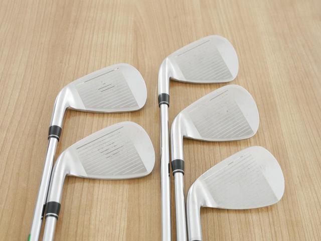 Iron set : PRGR : ชุดเหล็ก PRGR RS Titanium Face (ออกปี 2017 ตีไกล) มีเหล็ก 6-Pw (5 ชิ้น) ก้านเหล็ก NS Pro 95 Flex S (M-43)
