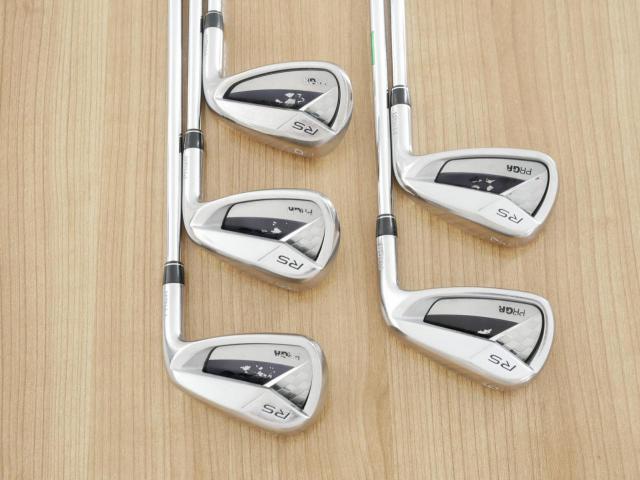 Iron set : PRGR : ชุดเหล็ก PRGR RS Titanium Face (ออกปี 2017 ตีไกล) มีเหล็ก 6-Pw (5 ชิ้น) ก้านเหล็ก NS Pro 95 Flex S (M-43)
