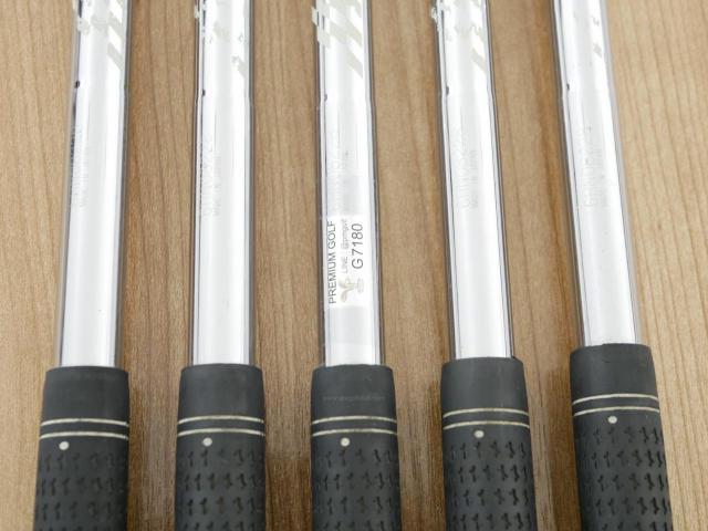 Iron set : PRGR : ชุดเหล็ก PRGR RS Titanium Face (ออกปี 2017 ตีไกล) มีเหล็ก 6-Pw (5 ชิ้น) ก้านเหล็ก NS Pro 95 Flex S (M-43)
