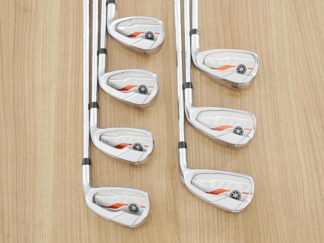 Iron set : Yamaha : ชุดเหล็ก Yamaha RMX 218 (ปี 2019 หน้าเด้ง ตีไกลมาก) มีเหล็ก 6-Pw,Aw,Sw (7 ชิ้น) ก้านเหล็ก NS Pro RMX 95 Flex S