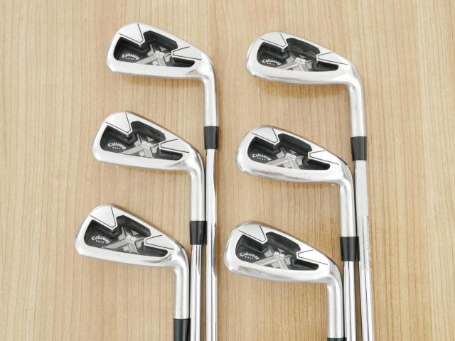 Iron set : Callaway : ชุดเหล็ก Callaway X-22 Tour มีเหล็ก 5-Pw (6 ชิ้น) ก้านเหล็ก NS Pro 950 Flex R