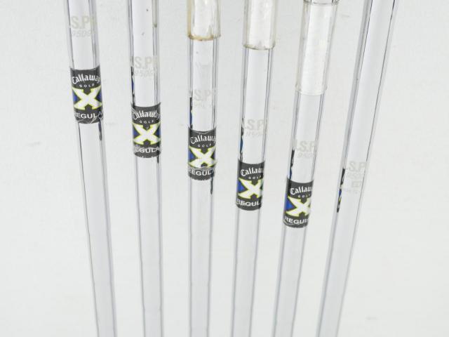 Iron set : Callaway : ชุดเหล็ก Callaway X-22 Tour มีเหล็ก 5-Pw (6 ชิ้น) ก้านเหล็ก NS Pro 950 Flex R
