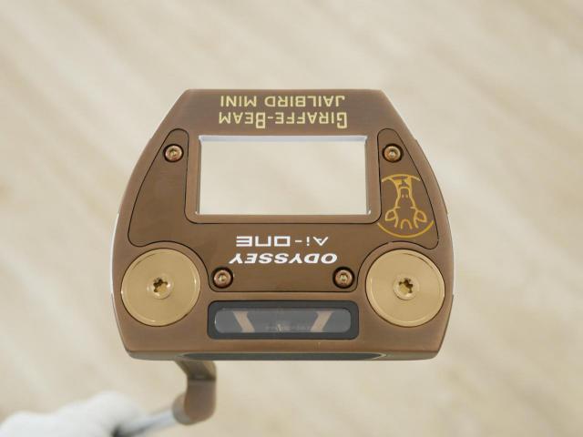 Putter : All : พัตเตอร์ Odyssey Ai-ONE GIRAFFE-BEAM Jailbird Mini (รุ่นล่าสุด ออกปี 2025) ก้าน Stroke LAB SL 90 ยาว 34 นิ้ว