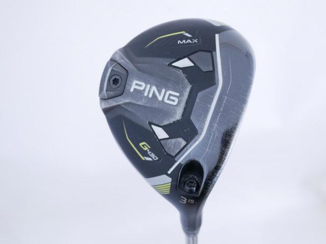 Fairway Wood : Ping : หัวไม้ 3 Ping G430 MAX (ปี 2024) Loft 15 ก้าน Ping Tour 2.0 65 Flex S