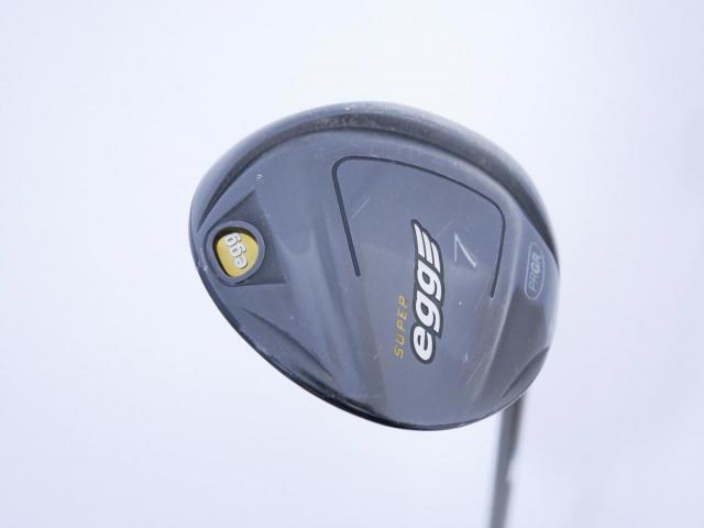Fairway Wood : PRGR : หัวไม้ 7 PRGR Super Egg (หน้าเด้งเกินกฏ COR 0.84 ออกปี 2018 หายากมาก) Loft 22 Flex R (M-37)