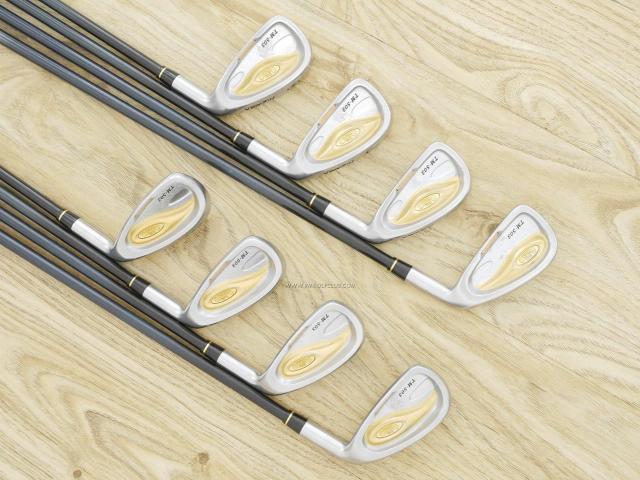 Iron set : Honma : ชุดเหล็ก Honma TwinMarks TM-503 มีเหล็ก 5-11,Sw (8 ชิ้น) ก้านกราไฟต์ Honma TK-353 Twin Kick Flex R (2 ดาว)