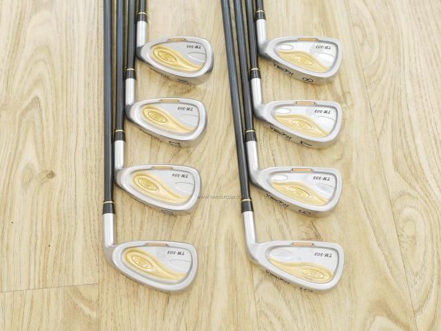 Iron set : Honma : ชุดเหล็ก Honma TwinMarks TM-503 มีเหล็ก 5-11,Sw (8 ชิ้น) ก้านกราไฟต์ Honma TK-353 Twin Kick Flex R (2 ดาว)