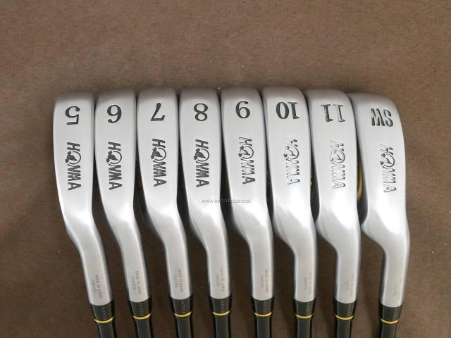 Iron set : Honma : ชุดเหล็ก Honma TwinMarks TM-503 มีเหล็ก 5-11,Sw (8 ชิ้น) ก้านกราไฟต์ Honma TK-353 Twin Kick Flex R (2 ดาว)