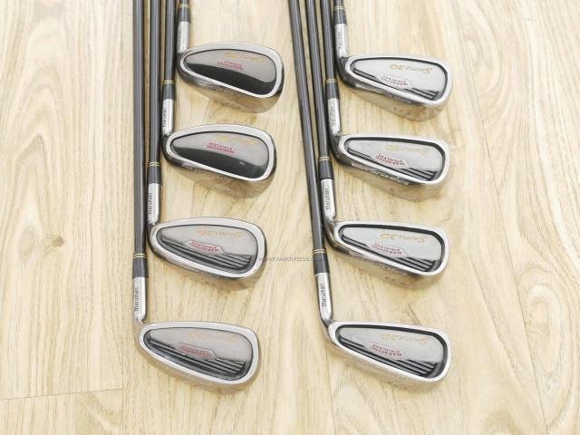 Iron set : Other Brand : ชุดเหล็ก Maruman Shuttle 3D (Maraging Face) มีเหล็ก 5-Pw,Aw,Sw (8 ชิ้น) ก้านกราไฟต์ FLex SR