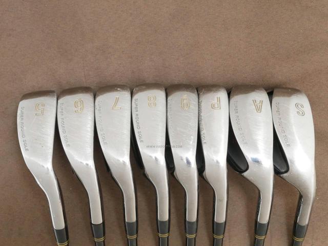 Iron set : Other Brand : ชุดเหล็ก Maruman Shuttle 3D (Maraging Face) มีเหล็ก 5-Pw,Aw,Sw (8 ชิ้น) ก้านกราไฟต์ FLex SR