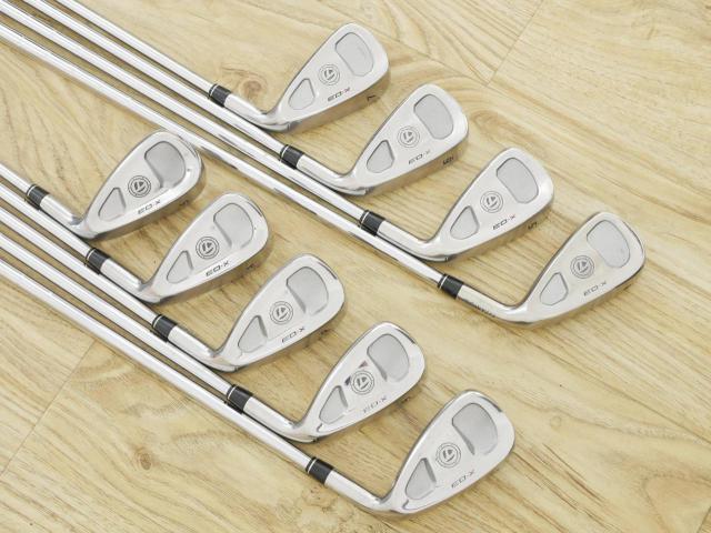 Iron set : Taylormade : ชุดเหล็ก Taylormade X-03 (หน้า Titanium รุ่นท็อป) มีเหล็ก 4-Pw,Aw,Sw (9 ชิ้น) ก้านเหล็ก NS Pro 950 Flex R