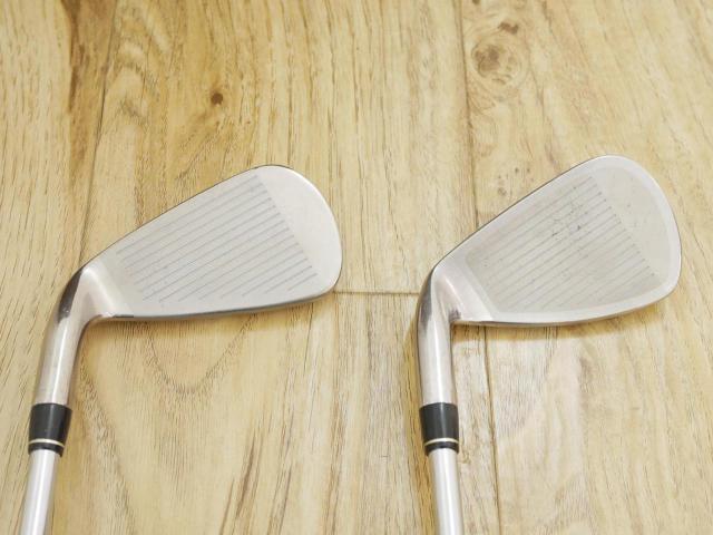 Iron set : Taylormade : ชุดเหล็ก Taylormade X-03 (หน้า Titanium รุ่นท็อป) มีเหล็ก 4-Pw,Aw,Sw (9 ชิ้น) ก้านเหล็ก NS Pro 950 Flex R