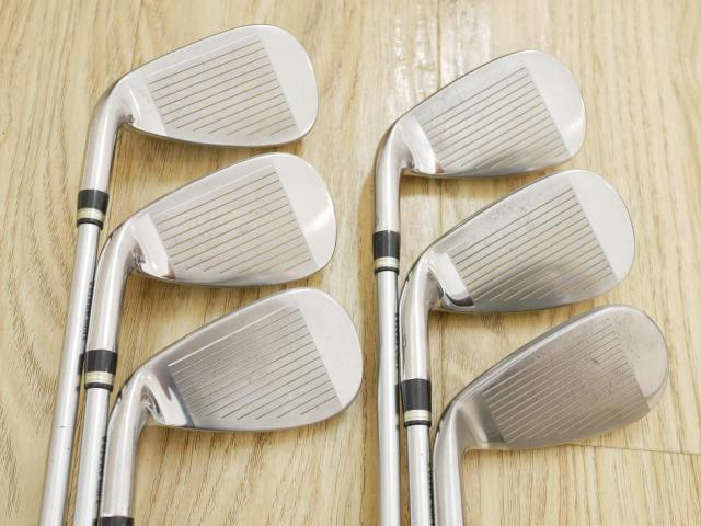 Iron set : Katana : ชุดเหล็กกระเทย Katana Voltio III G Series Hi (ตีง่าย ไกลมาก) มีเหล็ก 7-Pw,Aw,Sw (6 ชิ้น ระยะเทียบเท่า เหล็ก 6-Pw,Sw) ก้าน Tour AD VS-5 Flex R