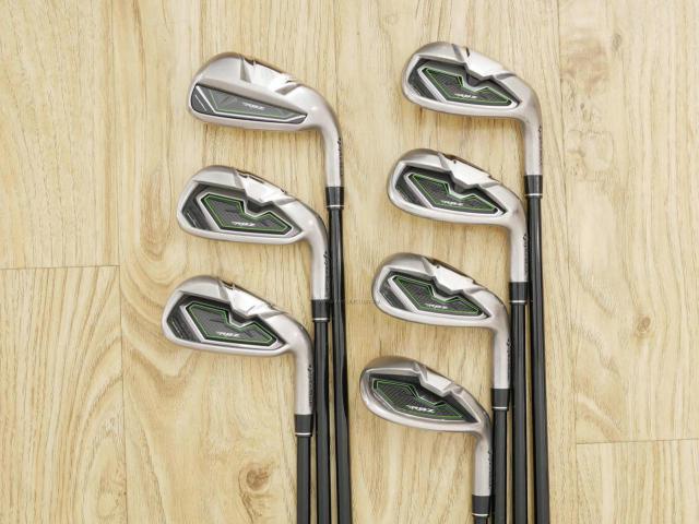 Iron set : Taylormade : ชุดเหล็ก Taylormade RBZ มีเหล็ก 5-Pw,Sw (7 ชิ้น) ก้านกราไฟต์ Flex S