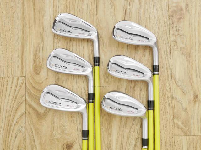 Iron set : Epon : ชุดเหล็ก EPON AF-707 Forged (รุ่นล่าสุด ปี 2024 ใบใหญ่ ตีง่าย ไกล) มีเหล็ก 6-Pw,Aw (6 ชิ้น) ก้านกราไฟต์ Tour AD 75 Flex R
