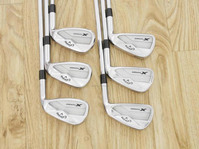 Iron set : Callaway : ชุดเหล็ก Callaway X Forged (ปี 2019) มีเหล็ก 5-Pw (6 ชิ้น) ก้านเหล็ก NS Pro Modus 120 Flex S