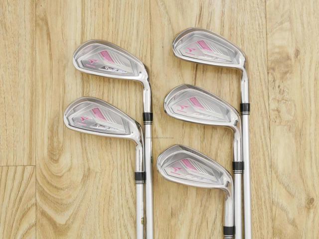 Lady club : All : ชุดเหล็ก Bridgestone VIQ CL (ใบใหญ่ ตีง่ายมาก) มีเหล็ก 6-Pw (5 ชิ้น) ก้านกราไฟต์ Flex L