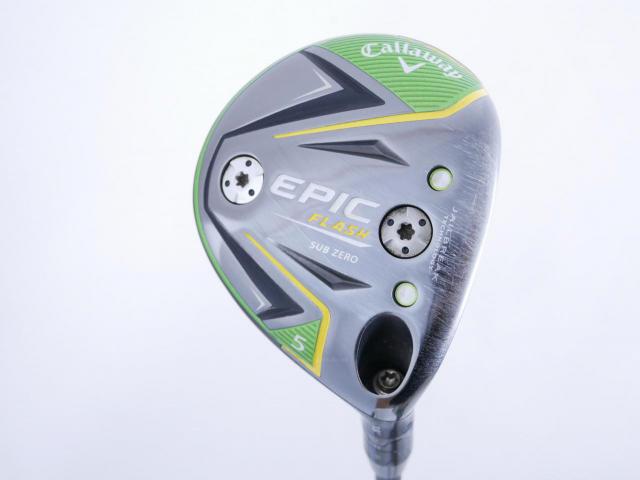 Fairway Wood : callaway : หัวไม้ 5 Callaway Epic Flash Sub Zero (รุ่นปี 2019) Loft 18 ก้าน Tour AD SZ Flex SR