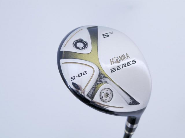 Fairway Wood : Honma : หัวไม้ 5 Honma Beres S-02 Loft 18 ก้าน ARMRQ 6 (49) Flex R (2 ดาว)